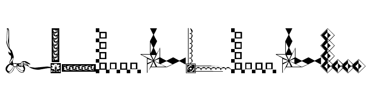 Vintage Decorative Corners 28  Free Fonts Download