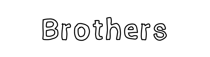 Outside inside outline  Free Fonts Download