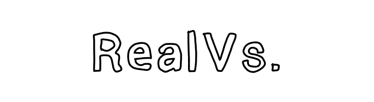 Outside inside outline  Free Fonts Download