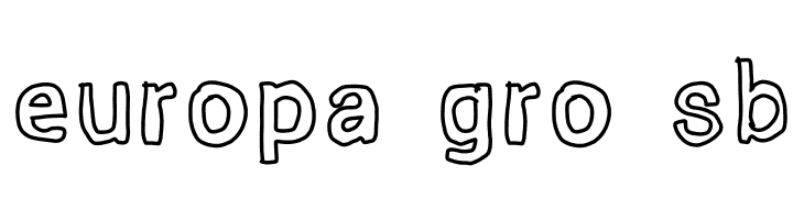 Outside inside outline  Free Fonts Download