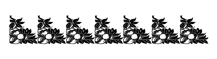 Vintage Decorative Corners 31  Free Fonts Download