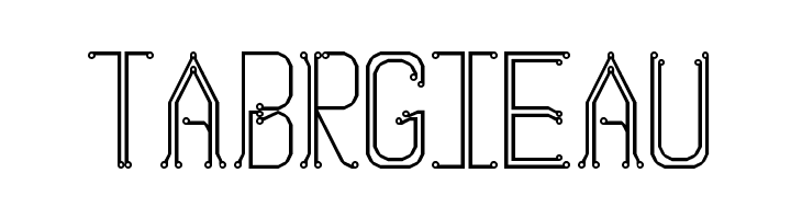 Circuitboard Regular  Free Fonts Download