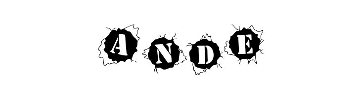 BulletHolz  Free Fonts Download