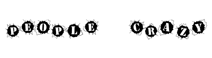 BulletHolz  Free Fonts Download