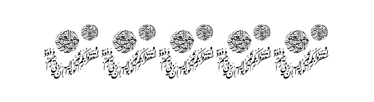 Aayat Quraan_039  Free Fonts Download