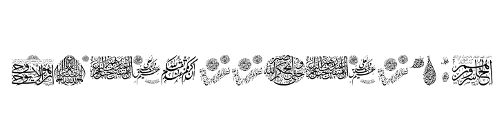 Aayat Quraan_039  Free Fonts Download