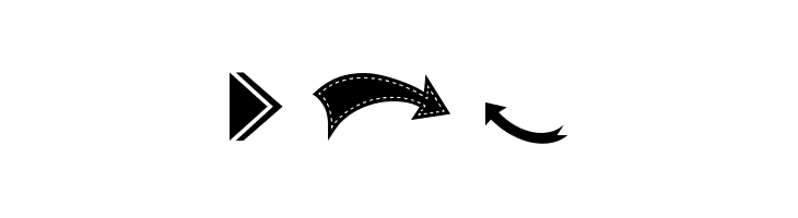KG Arrows  Free Fonts Download