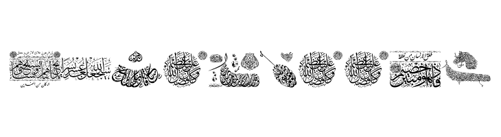 Aayat Quraan_043  Free Fonts Download