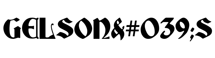 Deutsch Gothic  Free Fonts Download