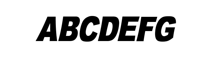 OMNIBLACK Italic  Free Fonts Download