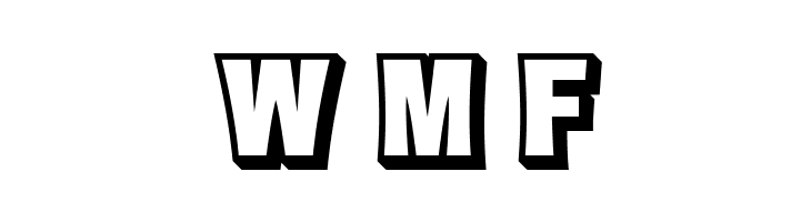 OMNIBLACK Outline  Free Fonts Download