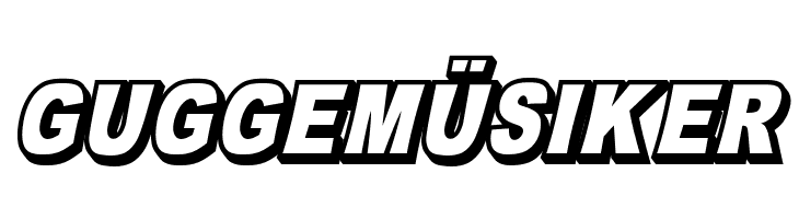 OMNIBLACK Outline Italic  Free Fonts Download