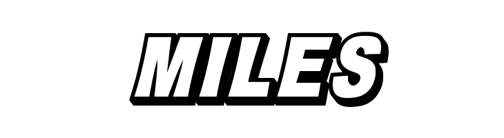 OMNIBLACK Outline Italic  Free Fonts Download