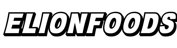OMNIBLACK Outline Italic  Free Fonts Download