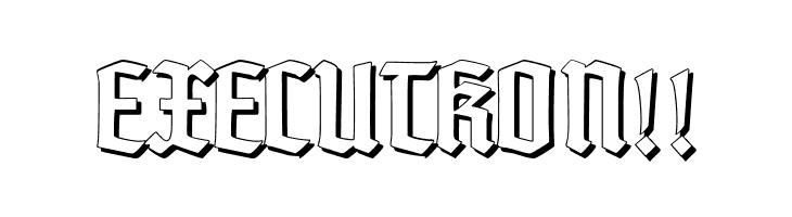 TypographerTextur Schatten  Free Fonts Download