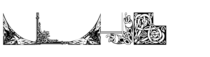 Vintage Decorative Corners 15  Free Fonts Download