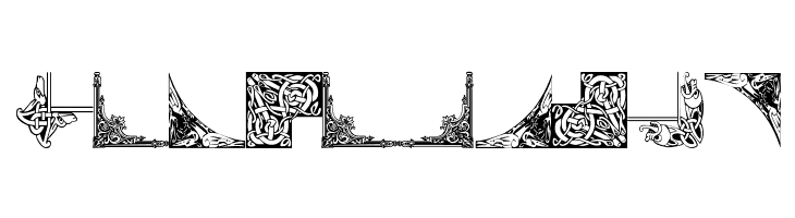 Vintage Decorative Corners 15  Free Fonts Download