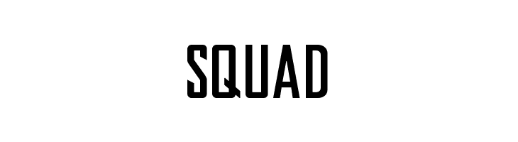SQUAD NFL San Diego Chargers Font