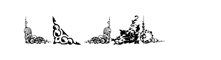 Vintage Decorative Corners 24  Free Fonts Download