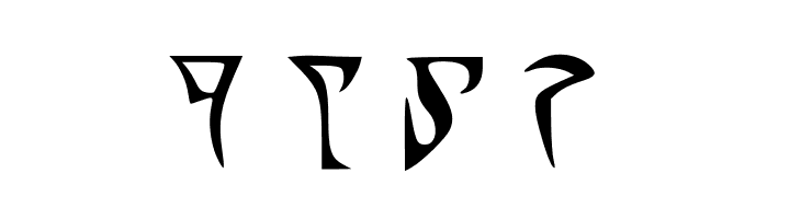 Alli's Daedric  Free Fonts Download