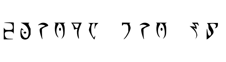 Alli's Daedric  Free Fonts Download