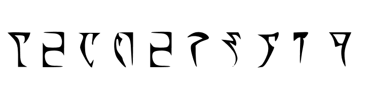 Alli's Daedric  Free Fonts Download