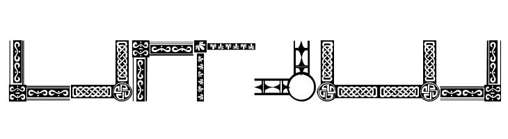 Vintage Decorative Corners 20  Free Fonts Download