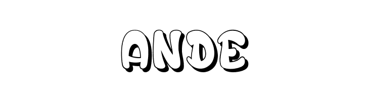 bubble & soap  Free Fonts Download