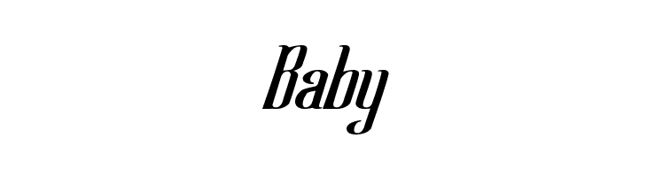 Baby Samurai and Blade Font