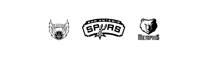 NBA WEST  Free Fonts Download