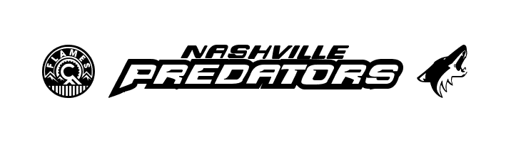 NHL WEST  Free Fonts Download