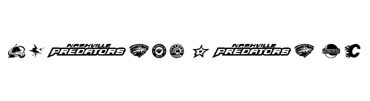 NHL WEST  Free Fonts Download