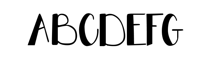 DJB HOLLY JOLLY B'GOLLY  Free Fonts Download