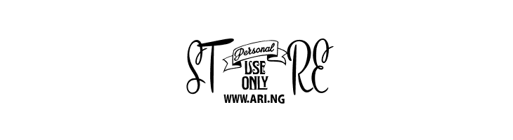 Bronze Script Personal Use  Free Fonts Download