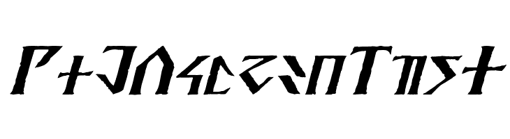 Davek Italic  Free Fonts Download