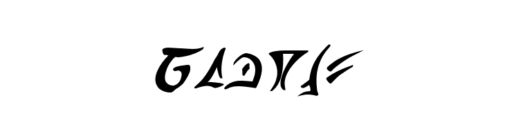 Barazhad Bold Italic  Free Fonts Download