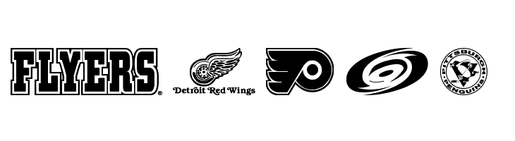 NHL EAST  Free Fonts Download