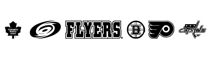 NHL EAST  Free Fonts Download
