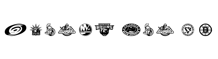 NHL EAST  Free Fonts Download