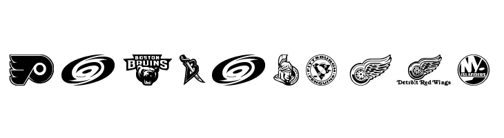 NHL EAST  Free Fonts Download