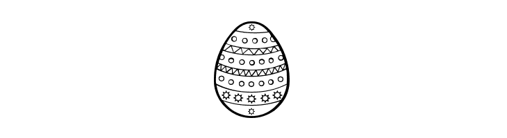 Easter eggs ST  Free Fonts Download