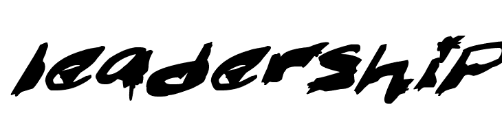 Nightmare Ink Italic  Free Fonts Download