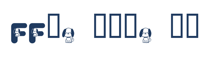 KR Nick's Puppy 1 font — Lorem ipsum body text preview