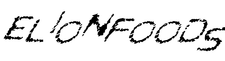 Ghostly Prints Italic  Free Fonts Download