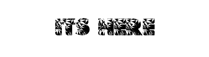 Marijuana  Free Fonts Download