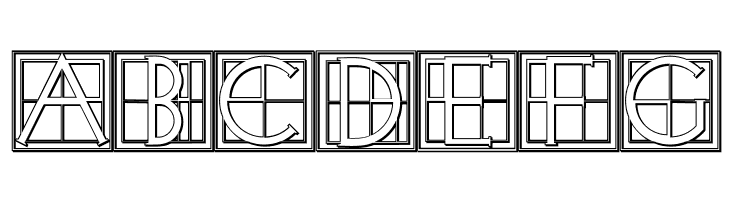 XperimentypoThree-B-Square  Free Fonts Download