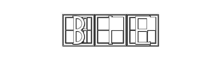XperimentypoThree-B-Square  Free Fonts Download