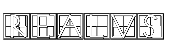 XperimentypoThree-B-Square  Free Fonts Download