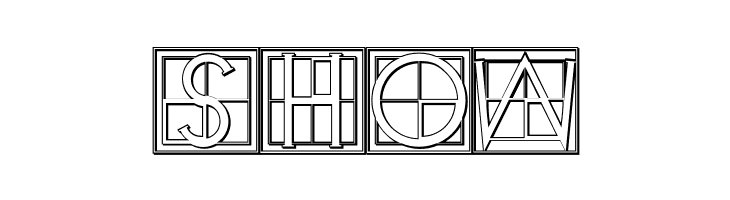 XperimentypoThree-B-Square  Free Fonts Download