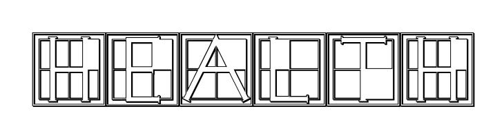 XperimentypoThree-B-Square  Free Fonts Download